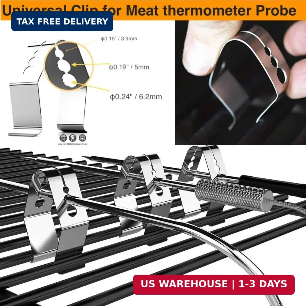 CLORY 4pcs Replacement Thermopro Maverick Temperature Reading Thermometer Grill