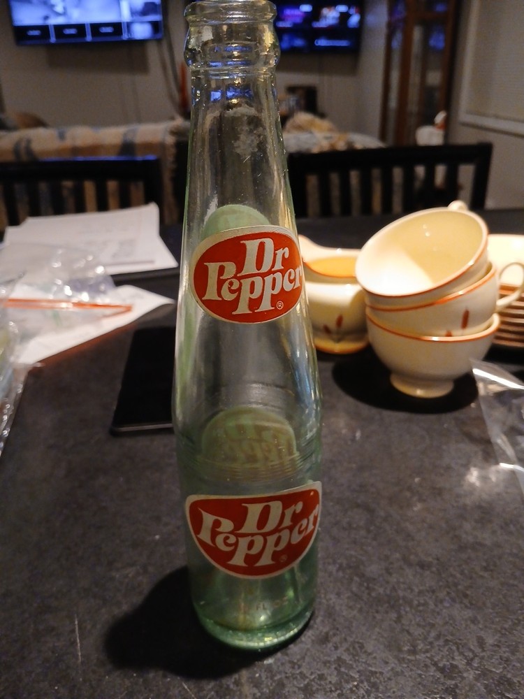 10 Fl Oz Dr Pepper Bottle Empty