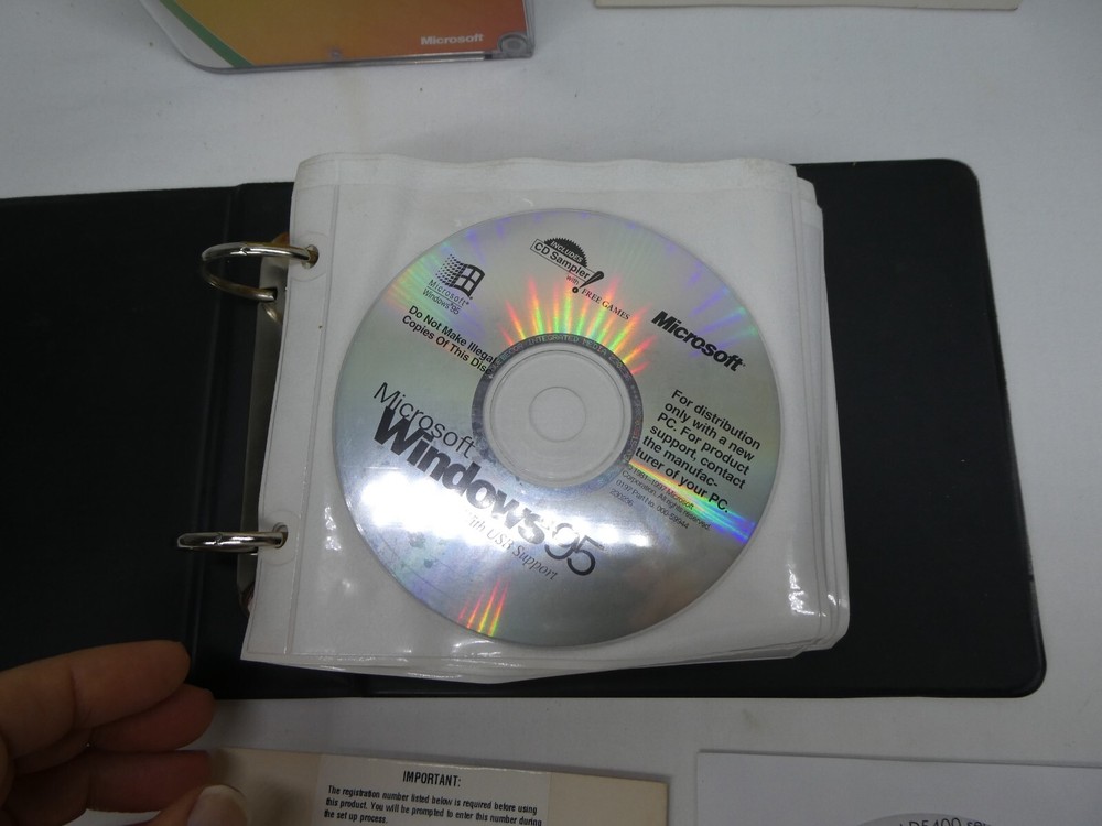 software lot windows 95 gateway folder Untested