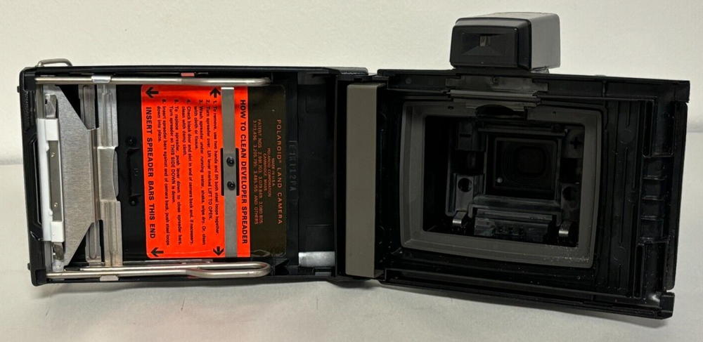 Polaroid Land Camera Super Colorpack - W/ Case, Documents, and Flashcubes