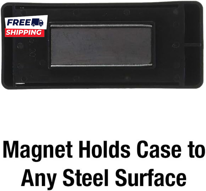 Magnetic Key Holder 1 Pack Black