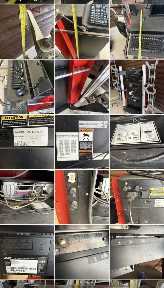 Snap on/ John Bean EEWA550A Wheel Aligner System With Accessories ￼