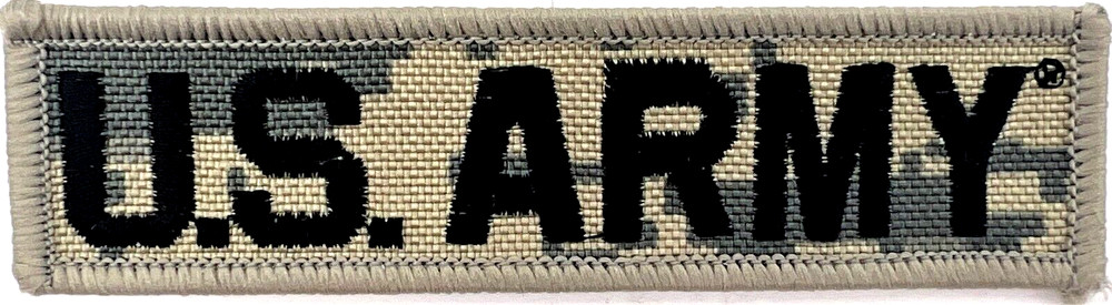 U.S. ARMY CAMO MILITARY EMBROIDERED PATCH EE-70