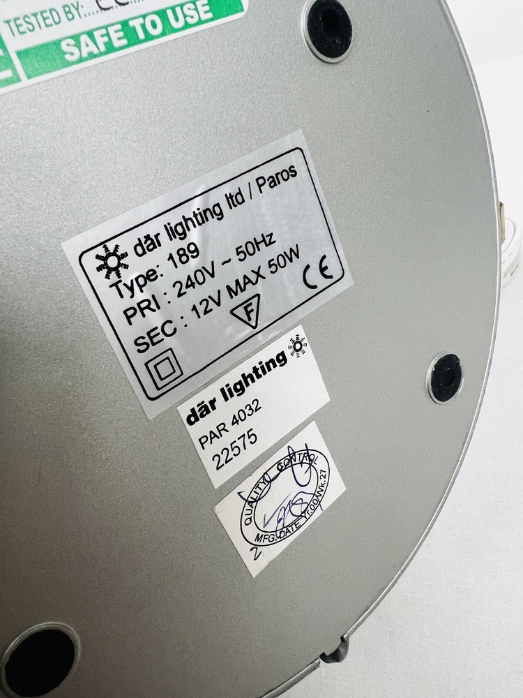 Vintage Paros Conical Desk Lamp - Fully Working - (10)