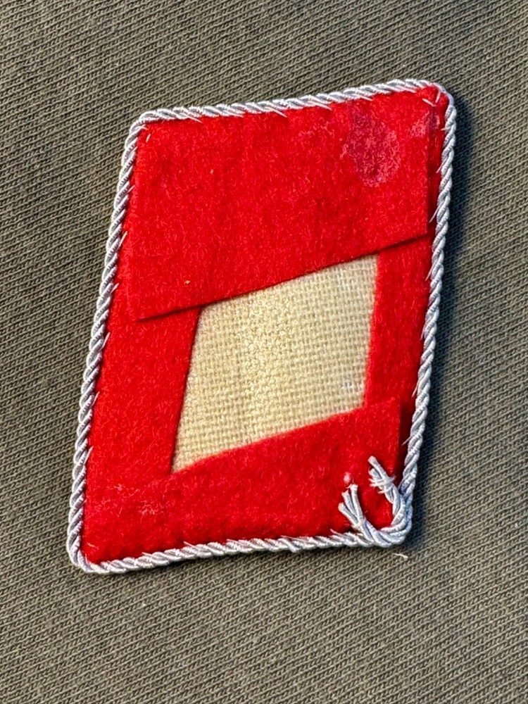 Original WWII German Luftwaffe FLAK Officer Collar Tab