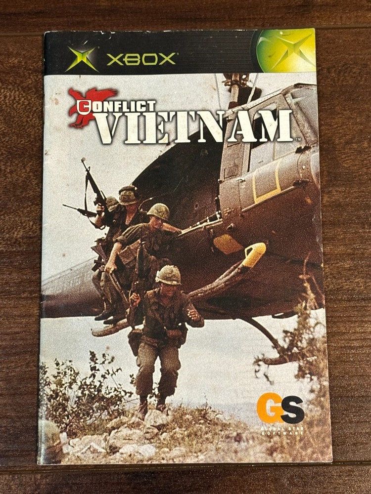Conflict Vietnam XBOX Instruction Manual Only