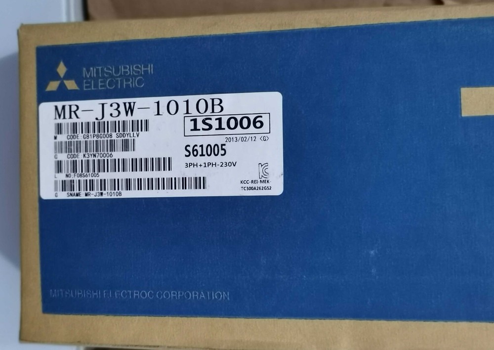 1PC New Mitsubishi MR-J3W-1010B Servo Drive MRJ3W1010B Sealed