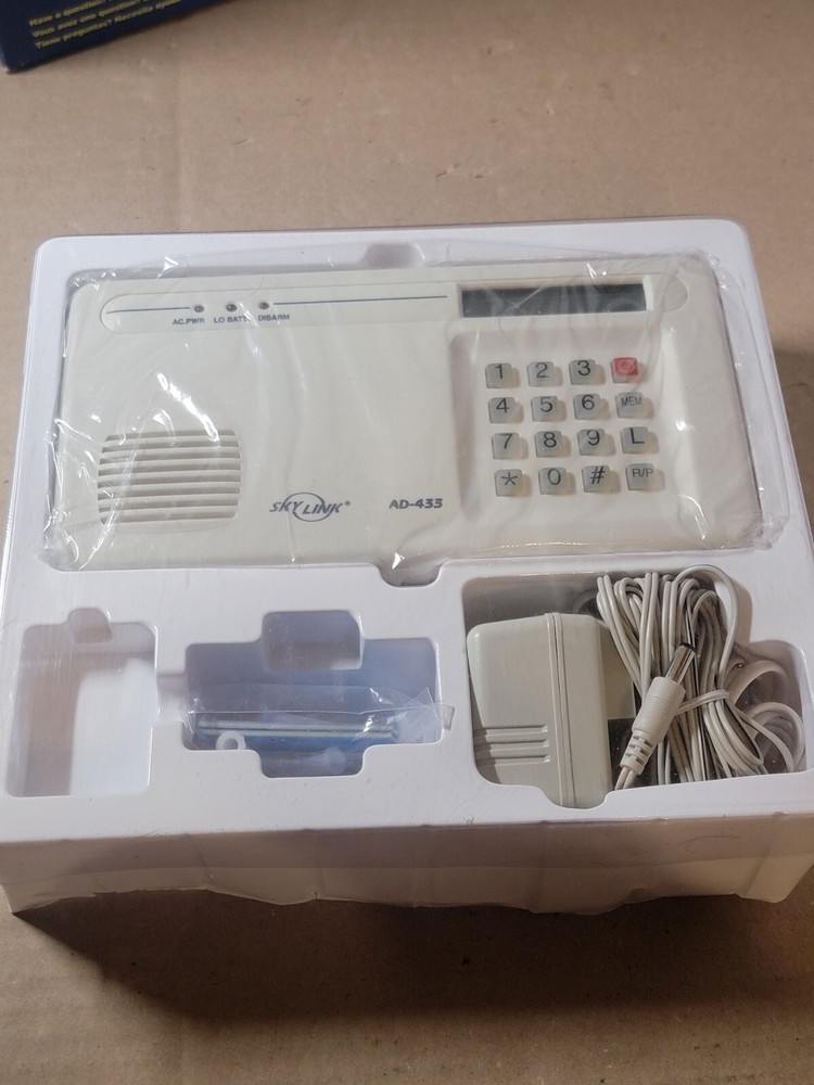SKY-LINK DIAL-ALERT AD-433 EMERGENCY DIALER VOICE PHONE DIALER PROGRAMMABLE NEW