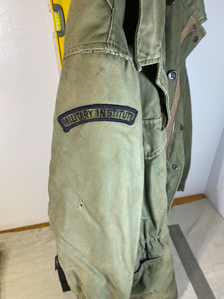 Vintage 49th Armored Div M-1951 Medium Regular 1952 Dated Field Jacket Coat