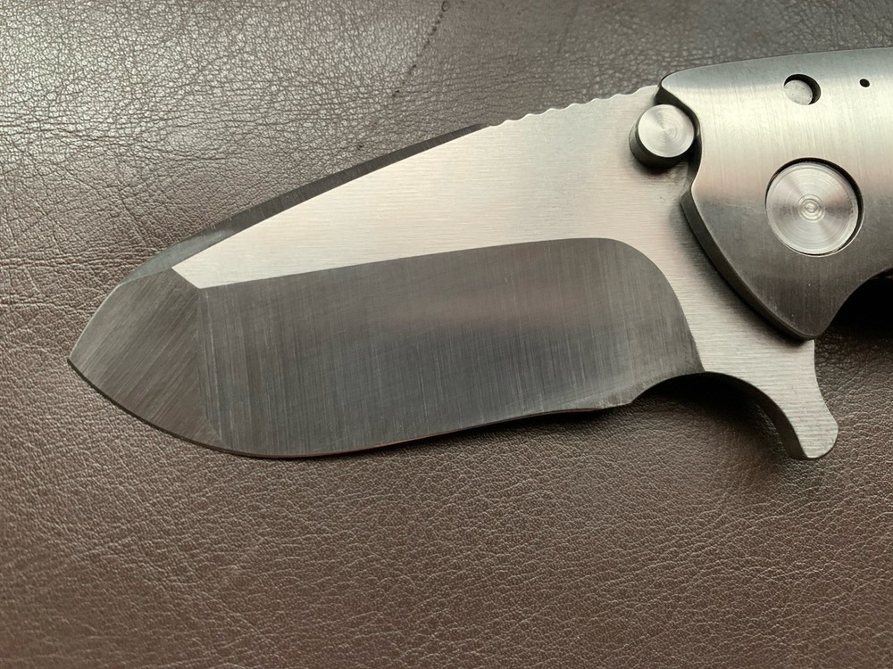 DIREWARE – S-96, Titanium Framelock w Unidirectional CF inserts, M390 Blade