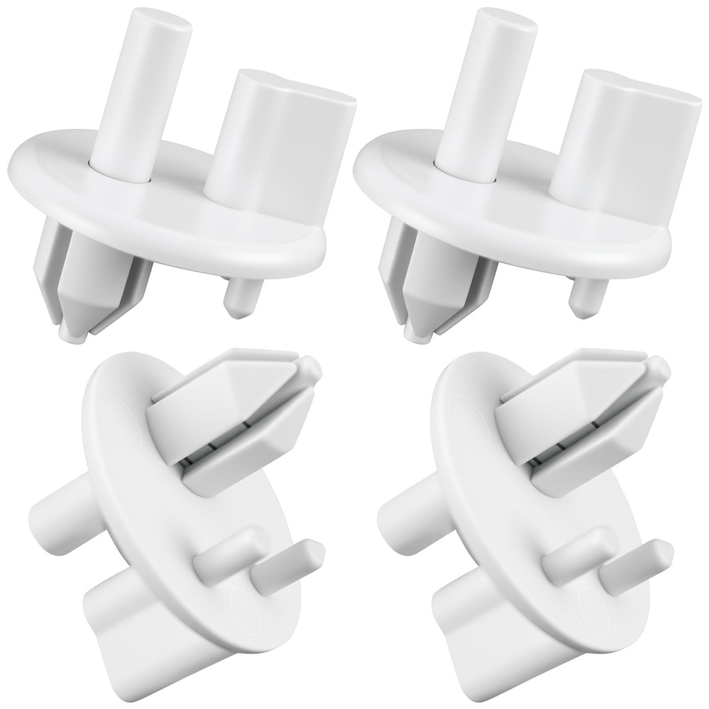4 Pack 241993101 Refrigerator replacement shelves, crisper shelf cover...