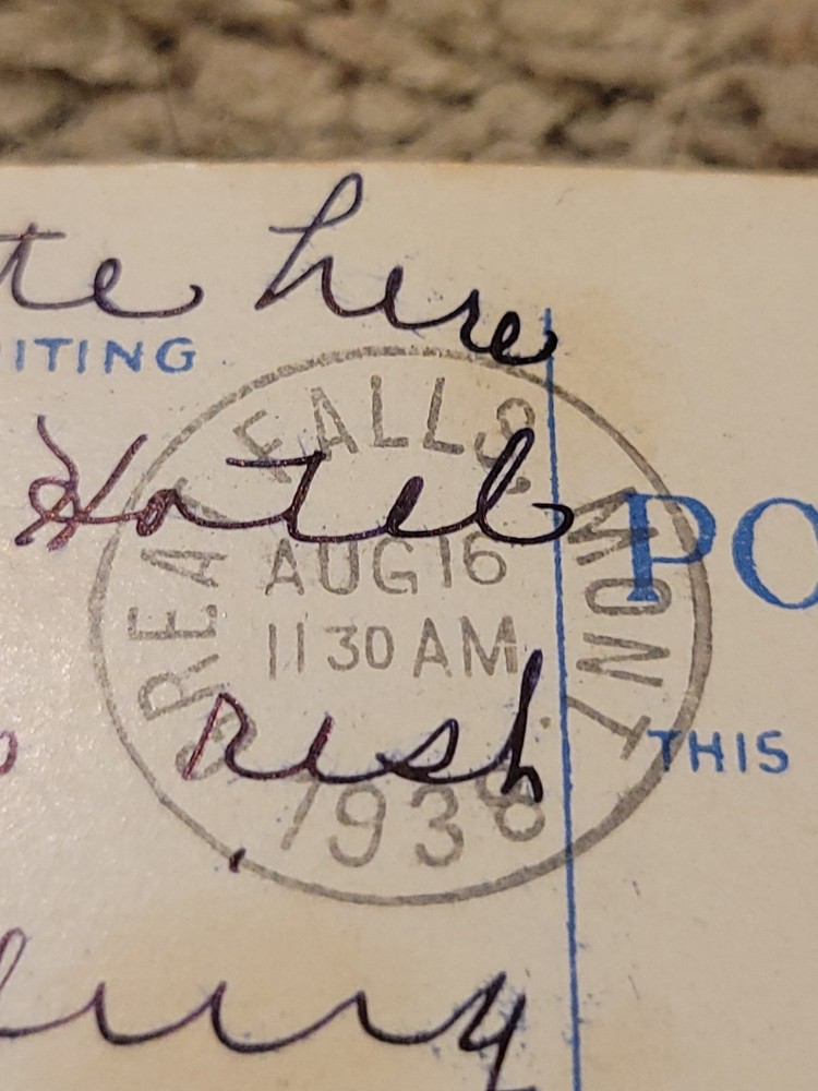 Green Benjamin Franklin One Cent Stamp From Early 1900's - Very Rare -