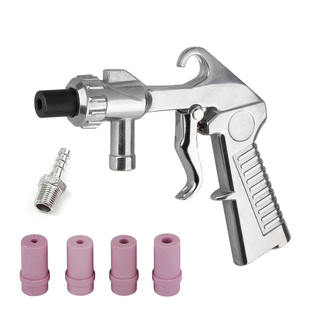 Sandblaster Air Cleaning Sandblasting Sand Blaster Nozzle Pneumatic Tool Sets