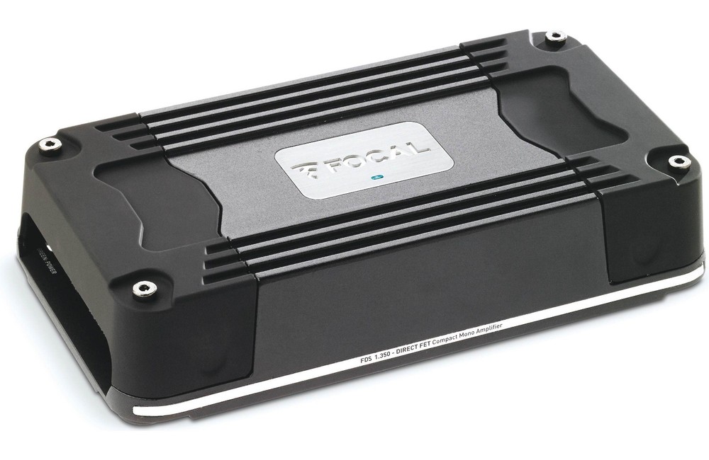 Focal FDS 1.350 Compact Mono Subwoofer Class D Amplifier 350w RMS 2-Ohms Micro