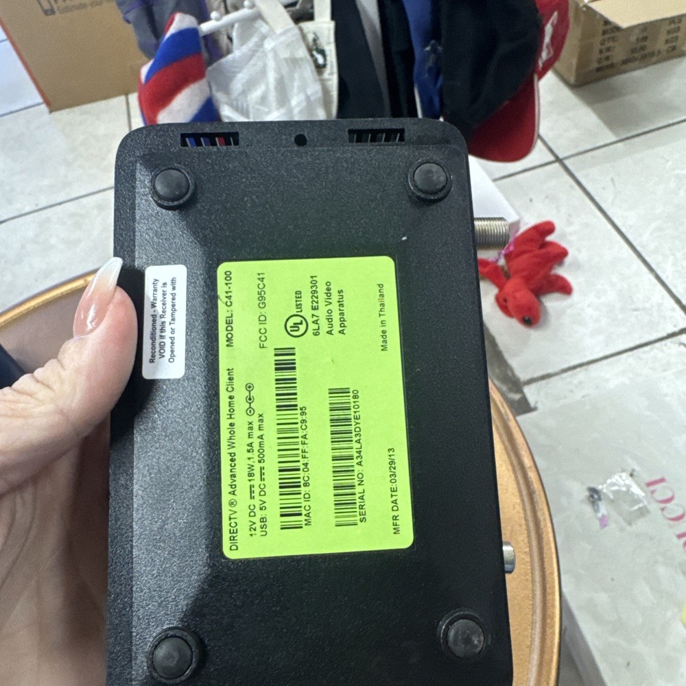 Direct TV C41-100 Advanced Whole Home Client