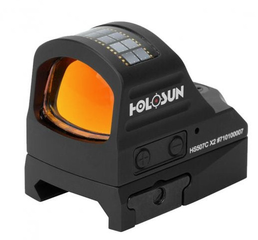 Holosun HS507C X2 Red Open Reflex Sight 2MOA/32MOA Circle