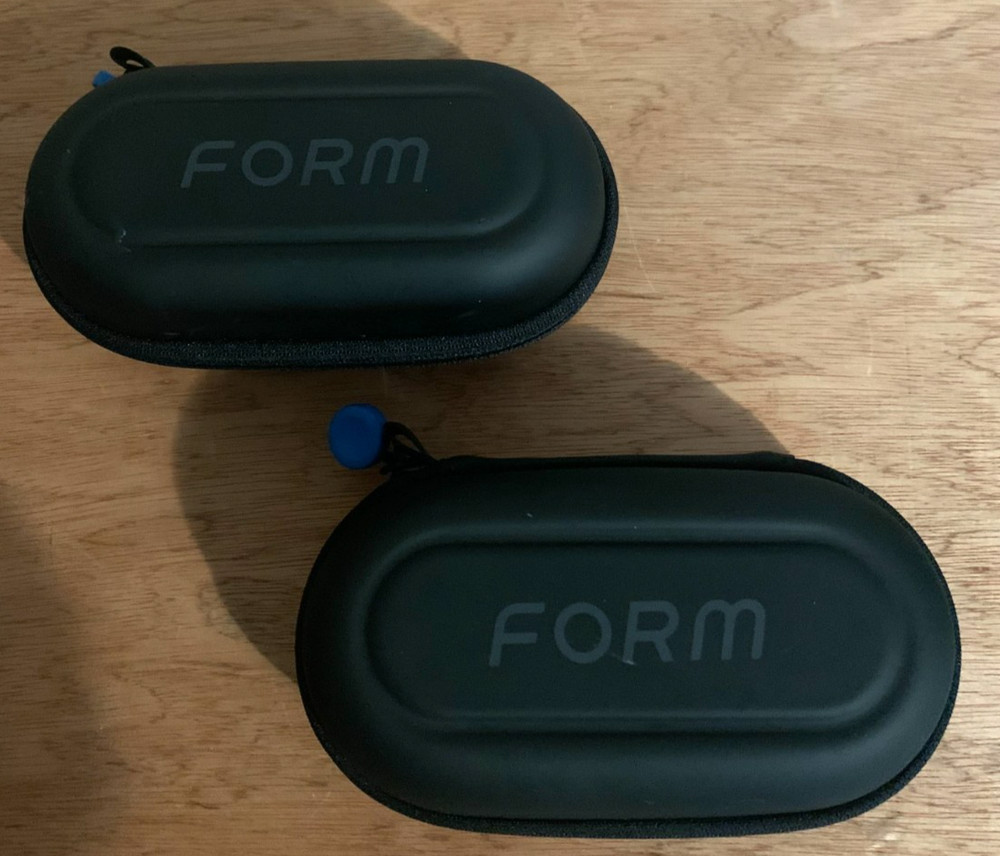 Form Smart Swim Goggle Empty Cases Lot of 2