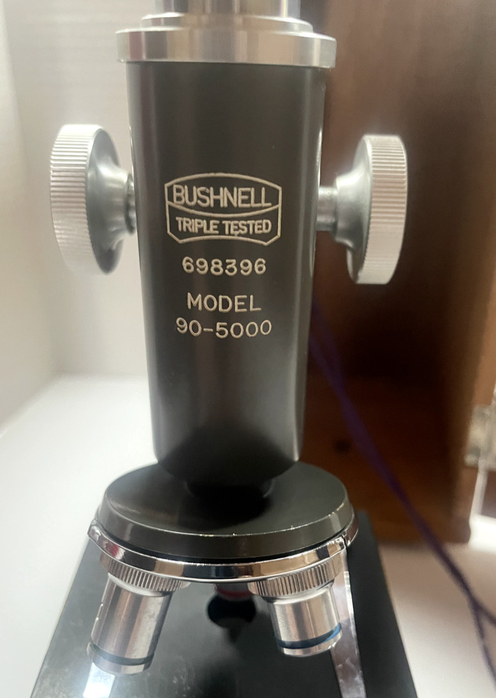 Vintage Bushnell microscope