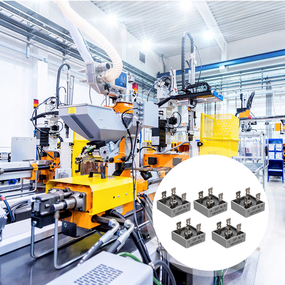 5 PCS bridge rectifier 1000V Rectifier Metal Case Rectifier Full Wave