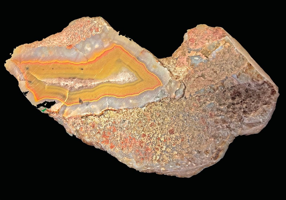 FORTIFICATION AGATE CABBING ROUGH, 1 POUND