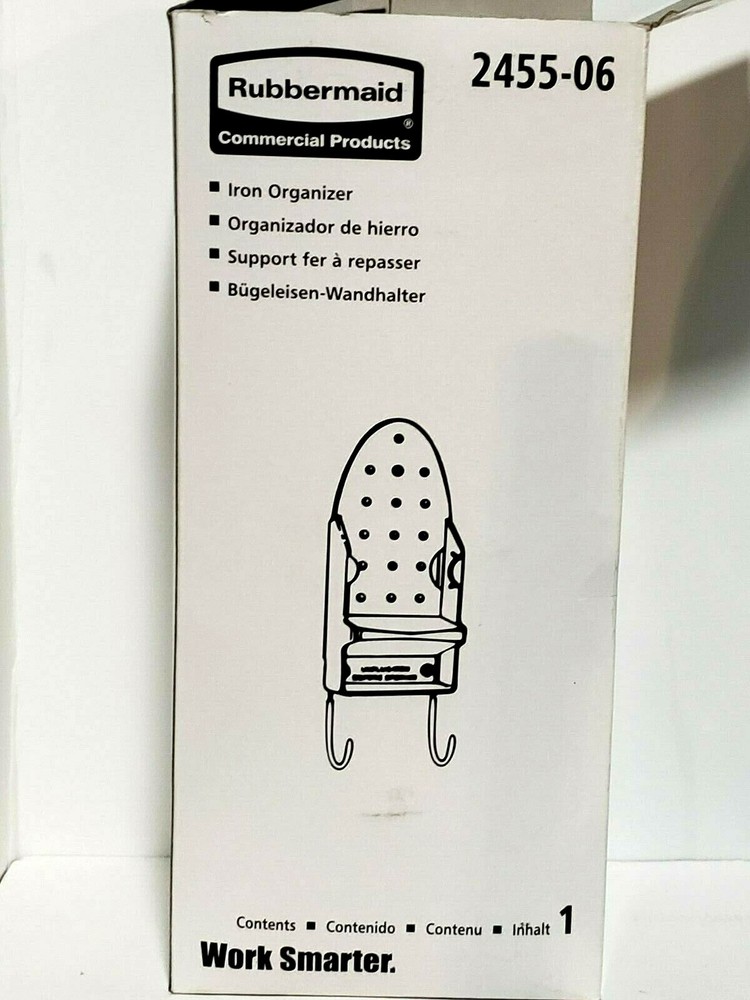 Rubbermaid Commercial Ironing Organizer, White 2455-06
