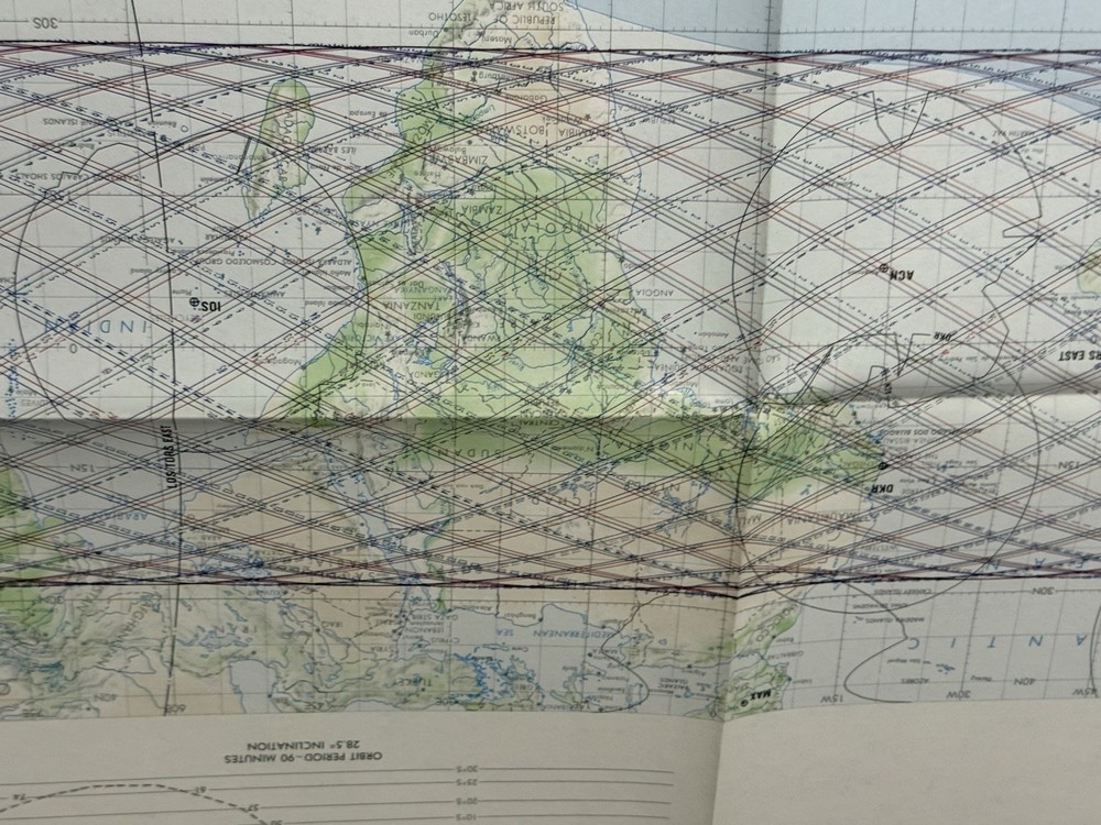 STS-29 MISSION CHART NASA Space Shuttle Mission Chart