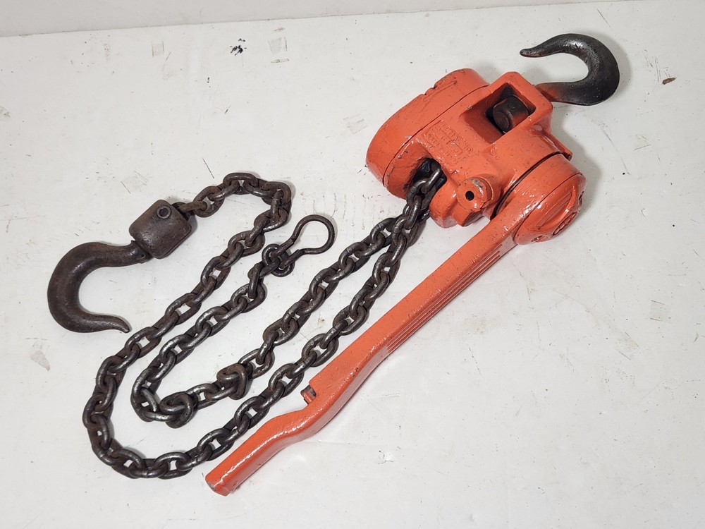 CM Chisholm-Moore 2 Ton? 1-1/2 Ton? Hoist Puller Manual READ