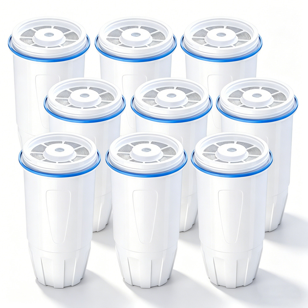 9 Pack ZR-001 Water Filter Replacement for  ZR-017 ZP-006 Multi-Stage Filter