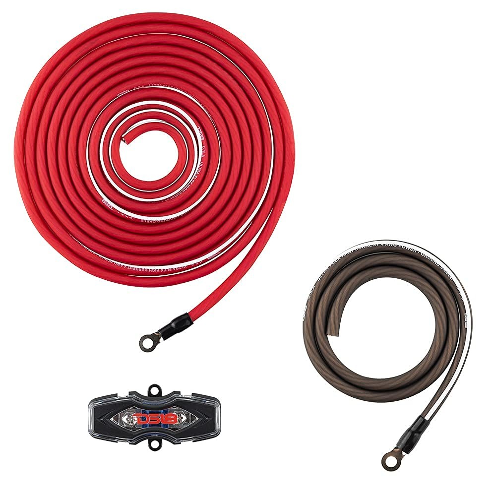 DS18 AMPKIT4 4 Gauge High Quality Wireless Phone Accessory Installation Kit