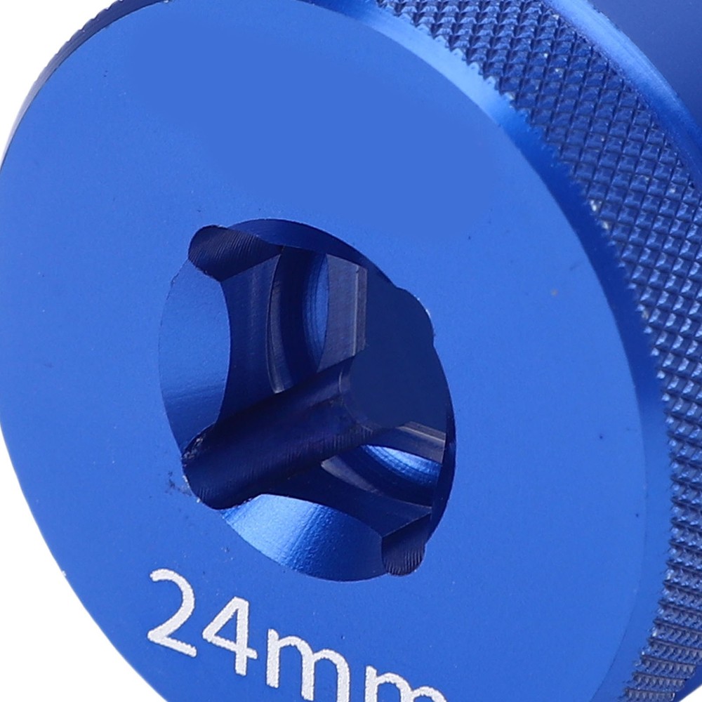 Bike Front Fork Cap Socket Tool 24mm Hex Suspension Fork Air Chamber Cap Socket