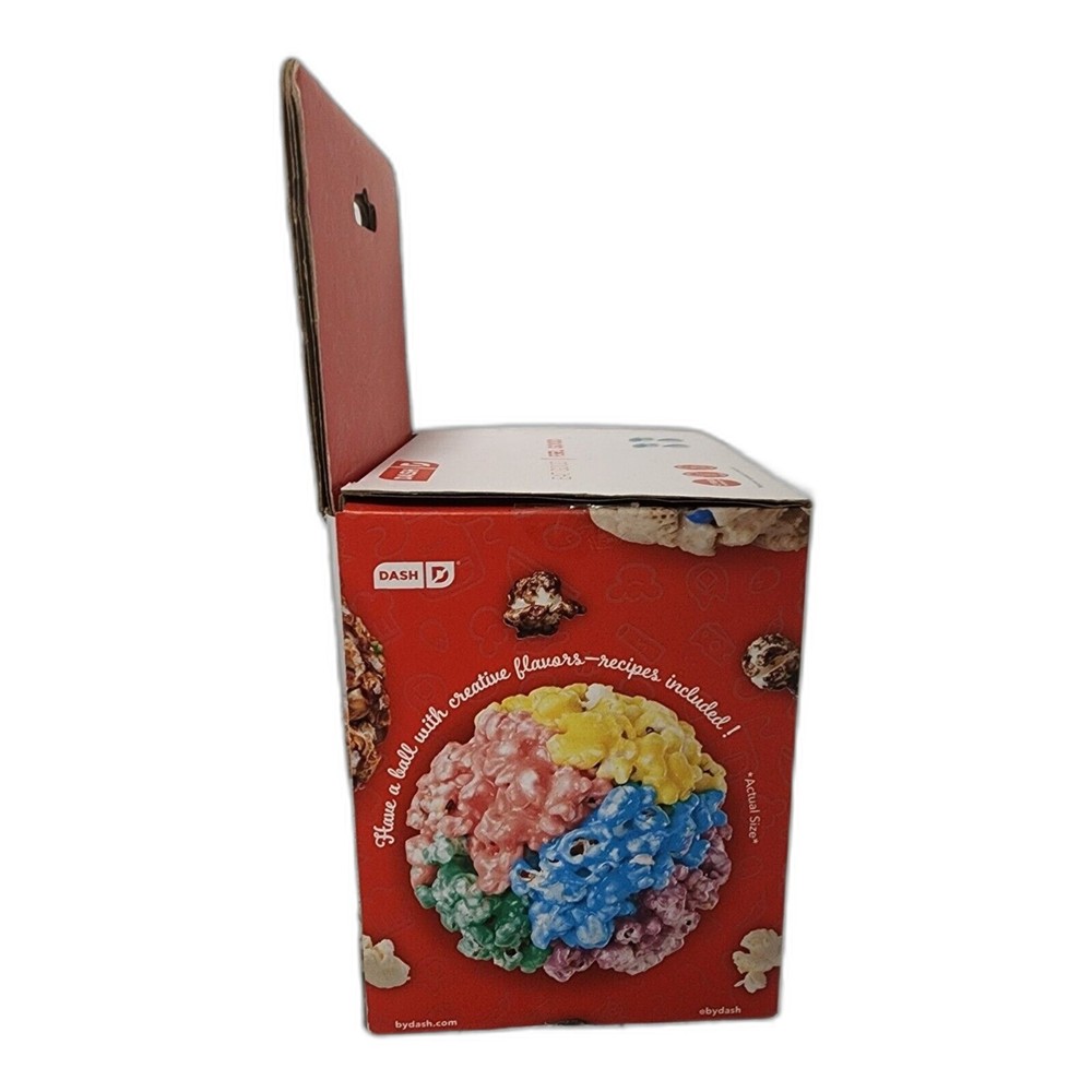 DASH Popcorn Ball Maker - Aqua - Set of 2 / Easy Grip Handle