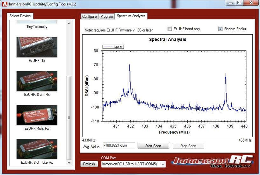 ImmersionRC EzUHF Rx 8 channel Diversity Receiver