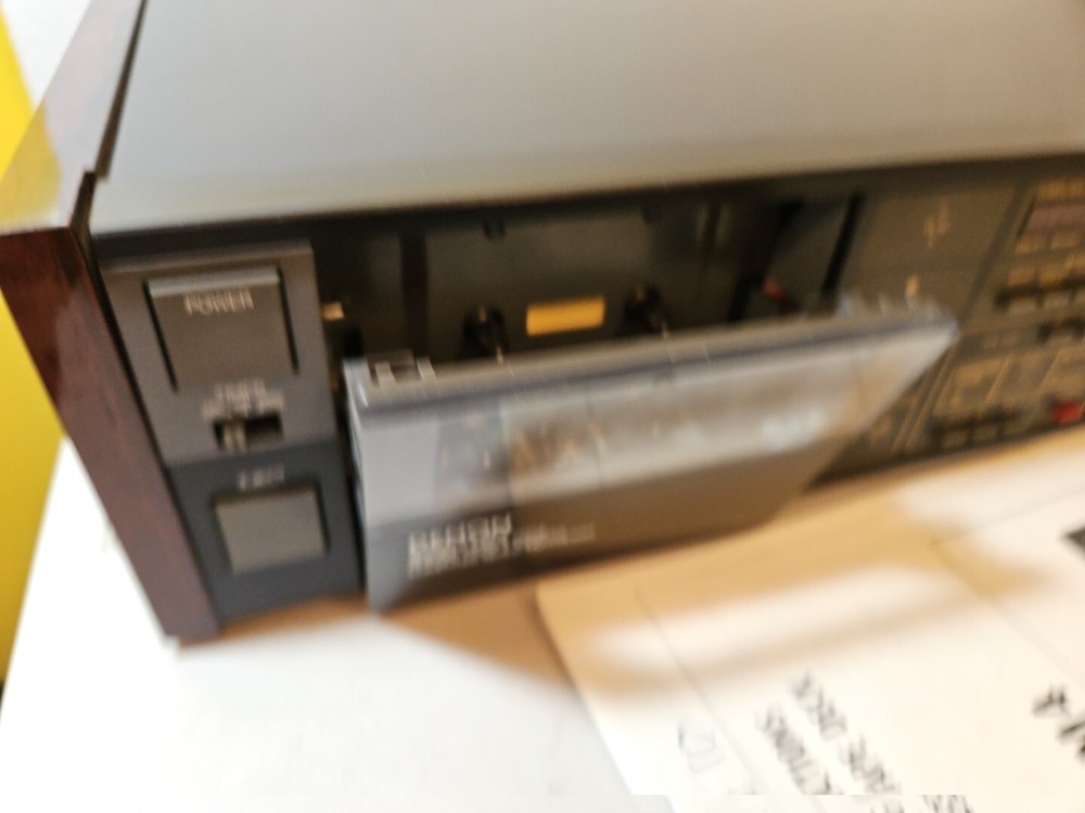 Denon Cassette Tape Player DR-M4 drm4 Deck 3C20