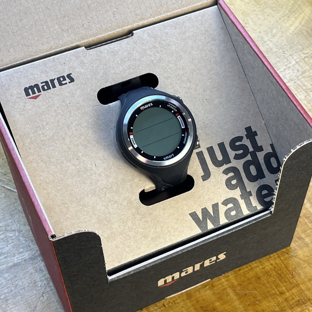Mares SMART Wrist Watch Dive Computer - Black/Black - 414129 BKBK
