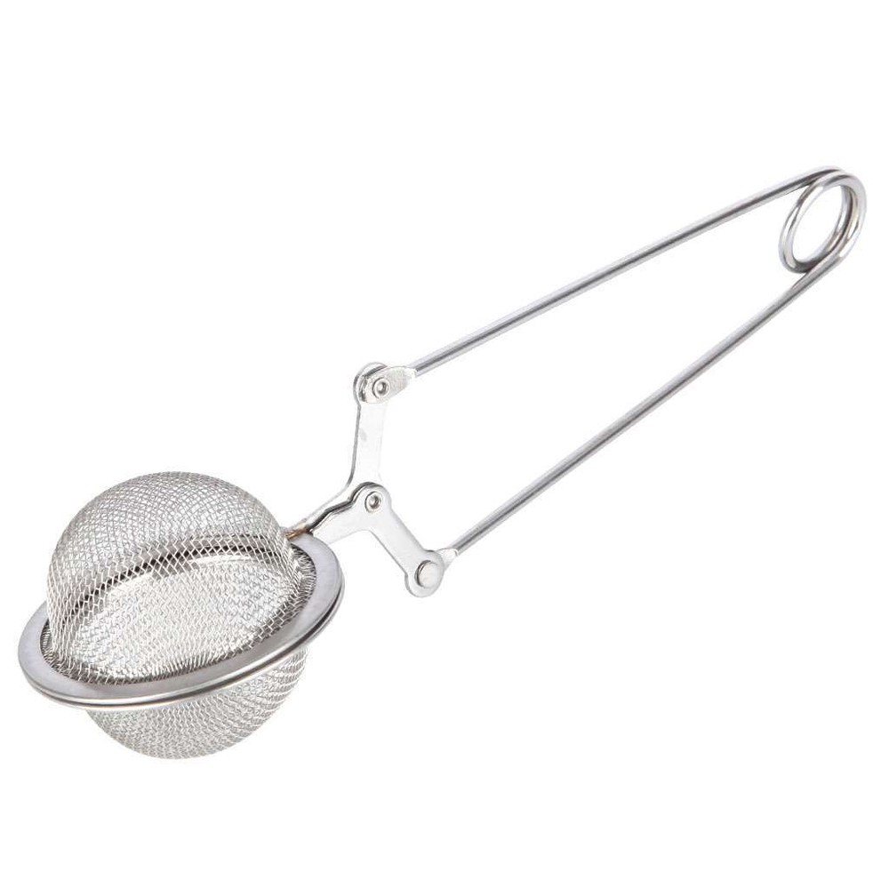 4 Pack Tea Infuser for Loose Leaf Tea Long Handled Mesh Snap Ball Tea Strainer