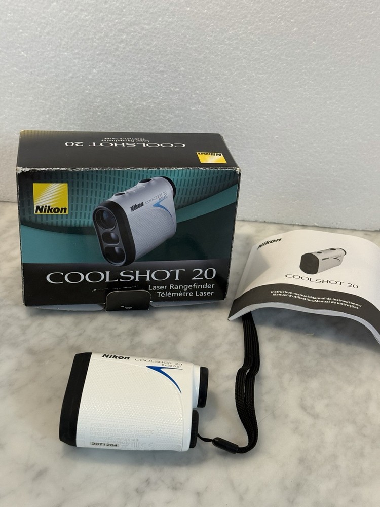NIKON COOLSHOT 20 RANGEFINDER GOLF RANGE FINDER