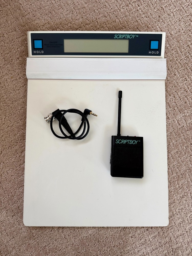 Scriptboy Wireless Timecode Clipboard