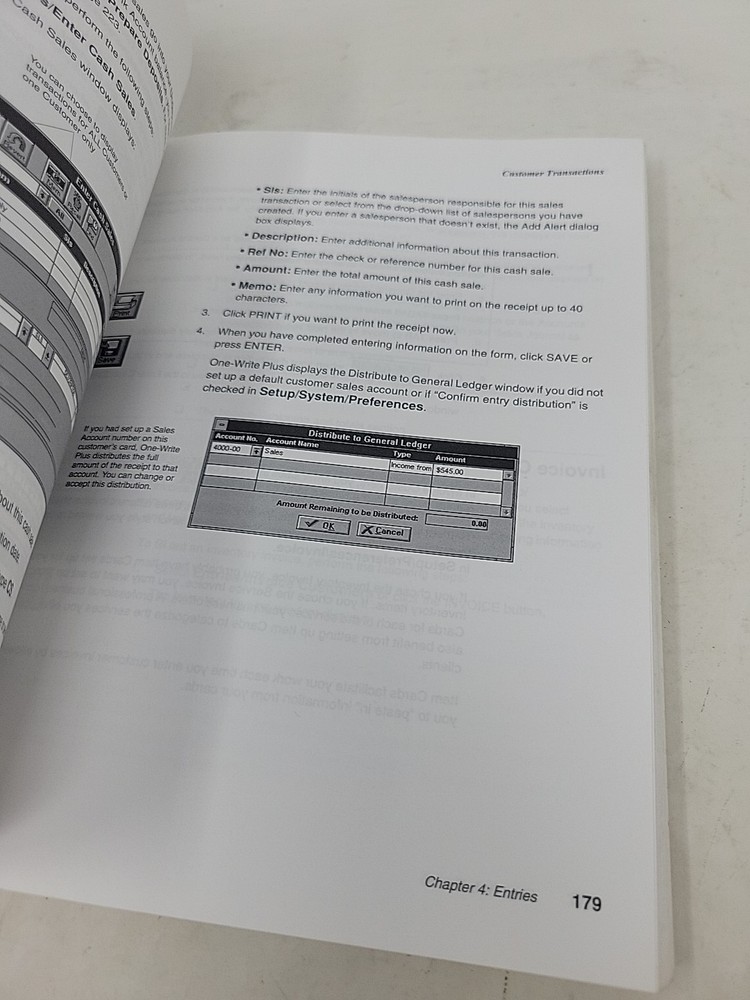 Nebs One-write Plus User Reference Guide Software And Services Manual