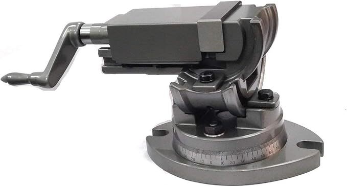 Precision Milling Vise Vice Swivel & Angle Tilting 3 way