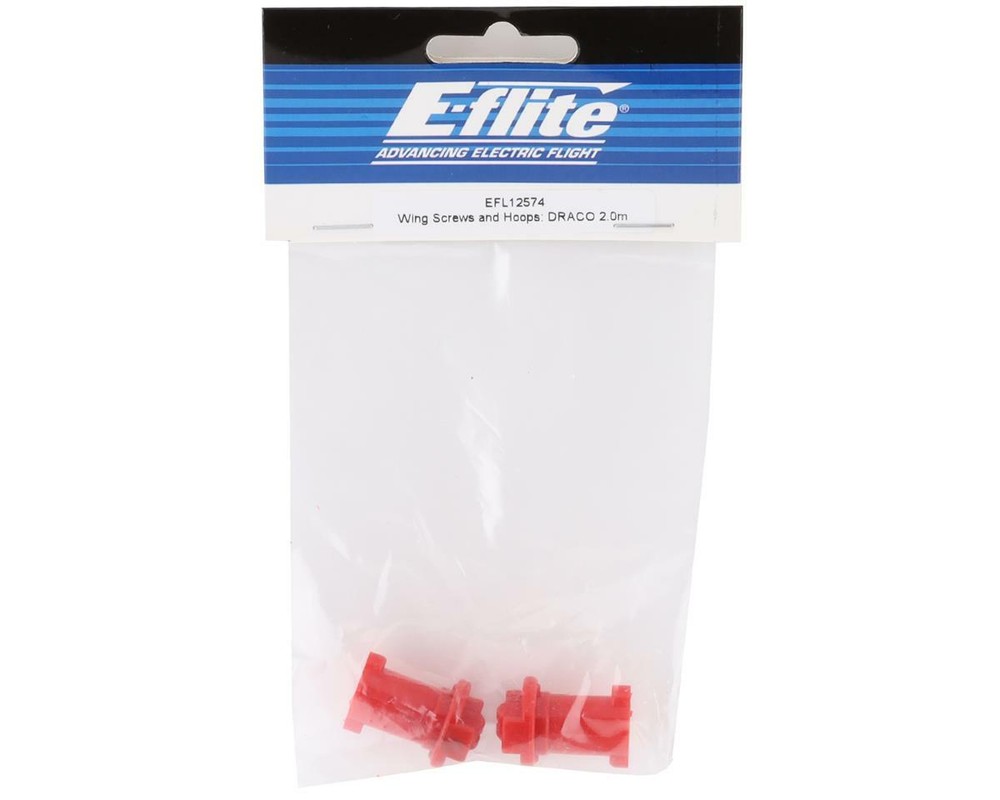 E-flite DRACO 2.0m Wing Screws & Hoops [EFL12574]