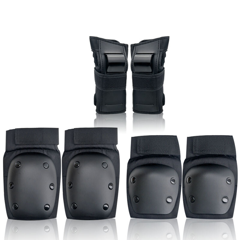 2pcs Elbow Pads+2pcs Knee Pads+2pcs Hand Protectors Protective Gear Set