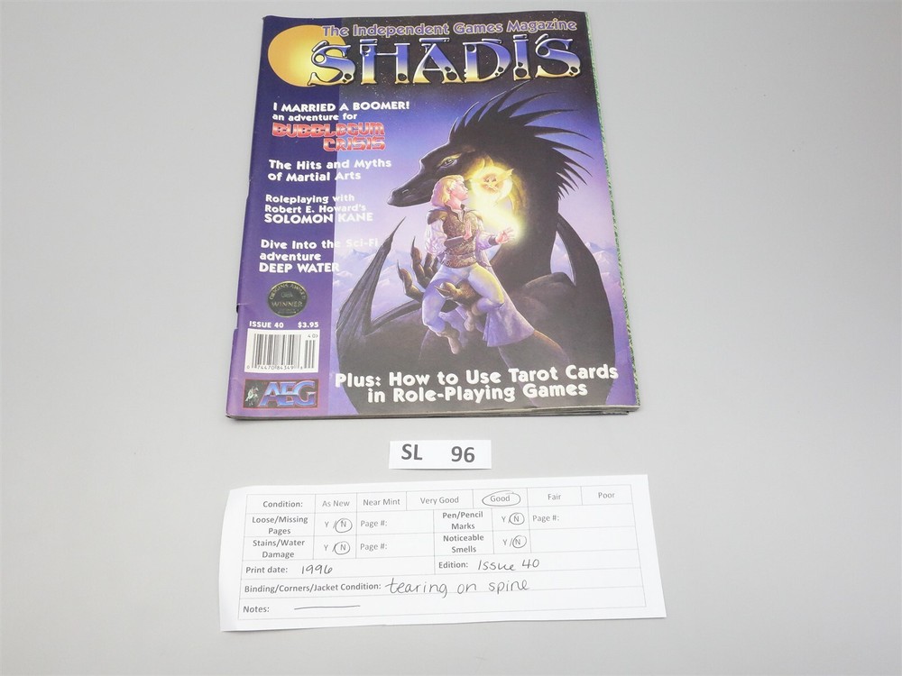 Shadis Magazine: Issue # 40