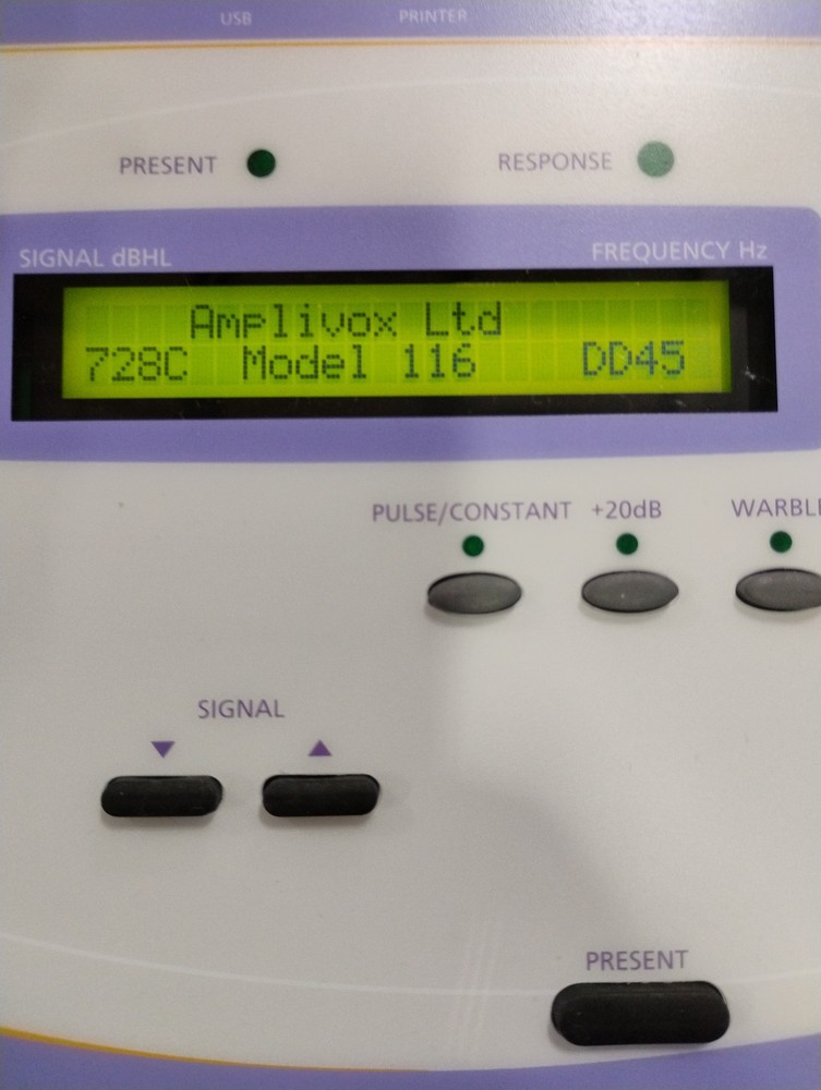 Amplivox Model 116 Audiometer