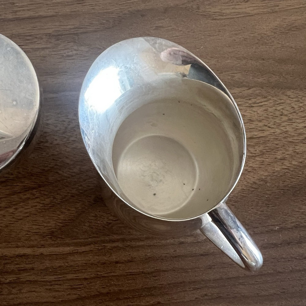 F.B. Rogers Silver Plate Milk And Sugar Set