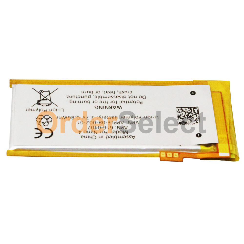 Fenzer Replacement Battery for Apple iPod Nano 4 4G 4th Generation + Tool Kit