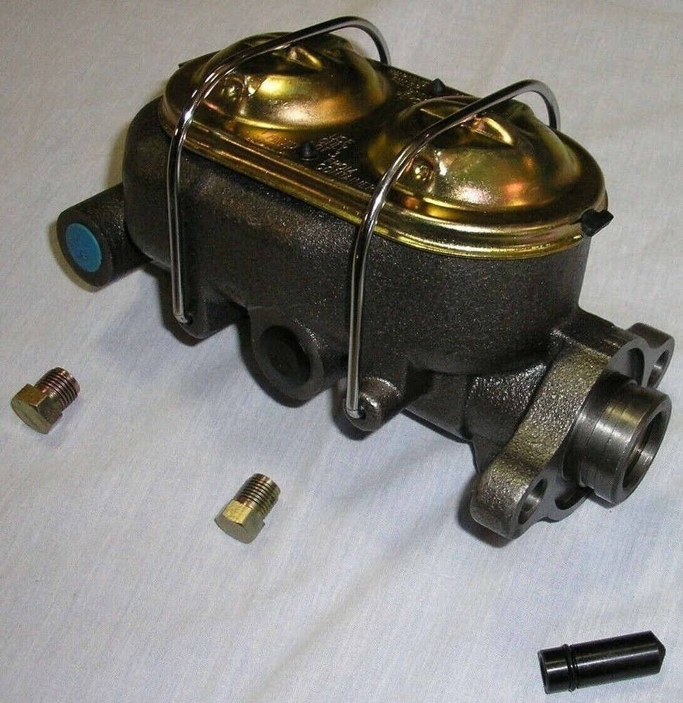 Master Cylinder Disc Disc Proportioning Valve + Lines & Bottom Mount Bracket Kit