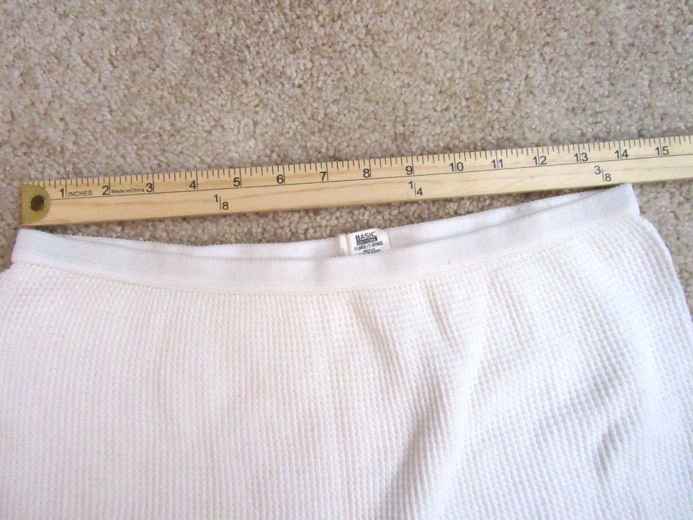 Basic Editions Long Johns Thermal Underwear Base Layer Pants Womens Sz XL