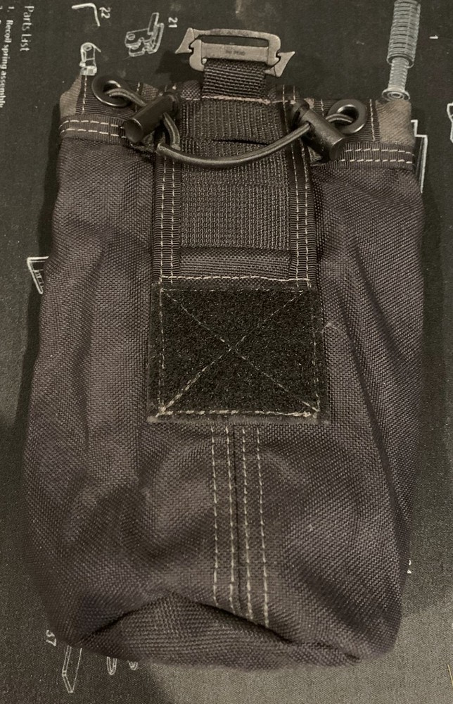 MAXPEDITION Mini Rollypoly Folding Dump Pouch One Size Black - Pre-Owned