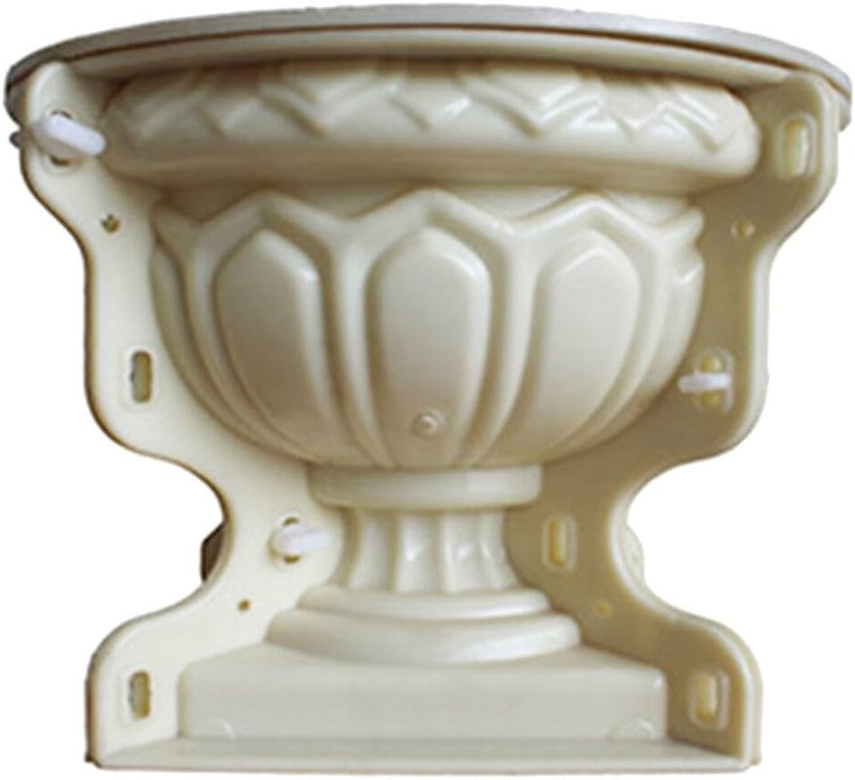 Large Cement Planter Mold for Flower Pots and Succulent Planters