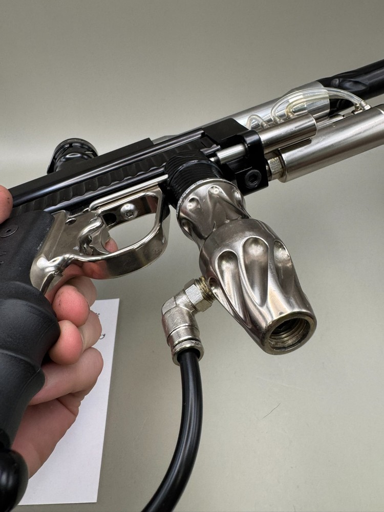 WGP Autococker - Black/Chrome - Paintball Marker Fully Working